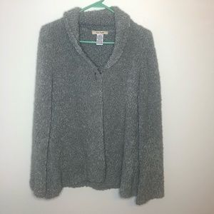 Free People wool blend teddy bear sweater medium